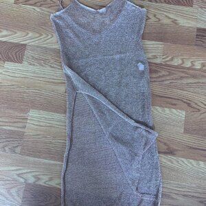 Rose Gold Sheer Cover Up